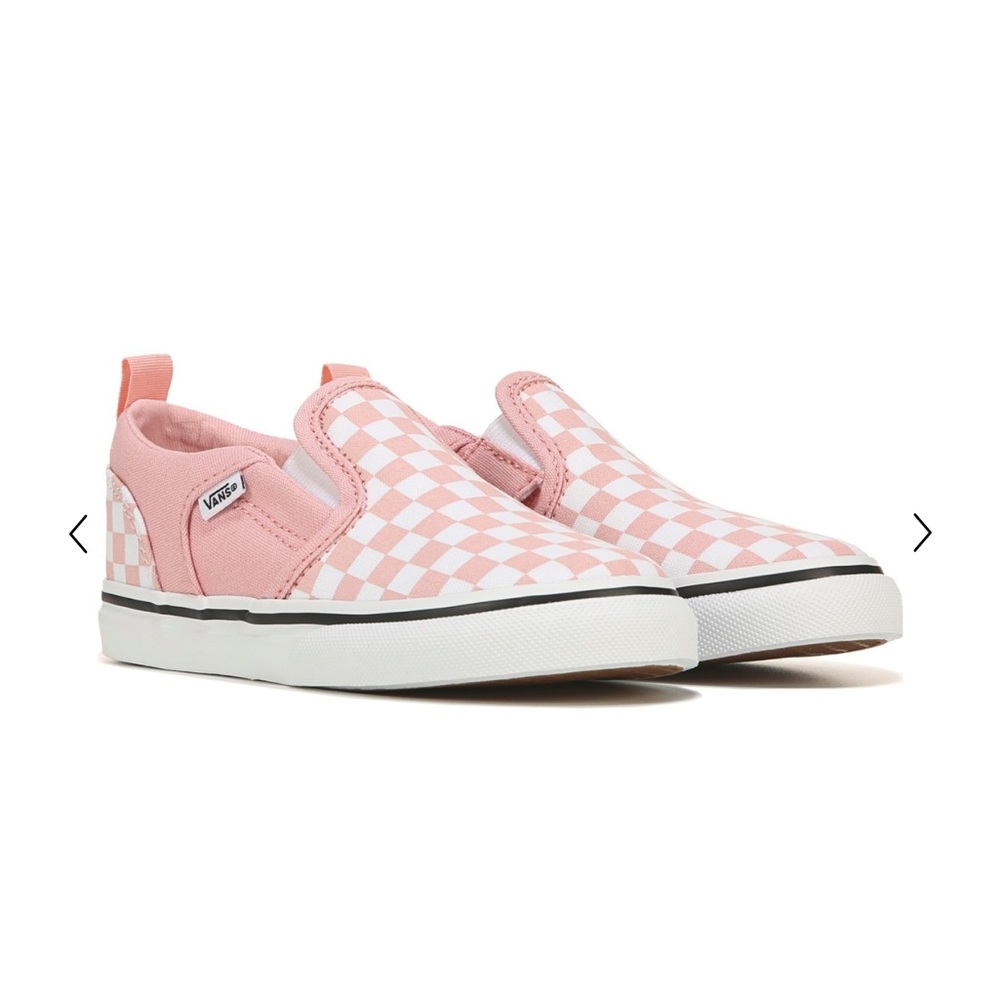 TODDLER CHECKER VANS 🛹